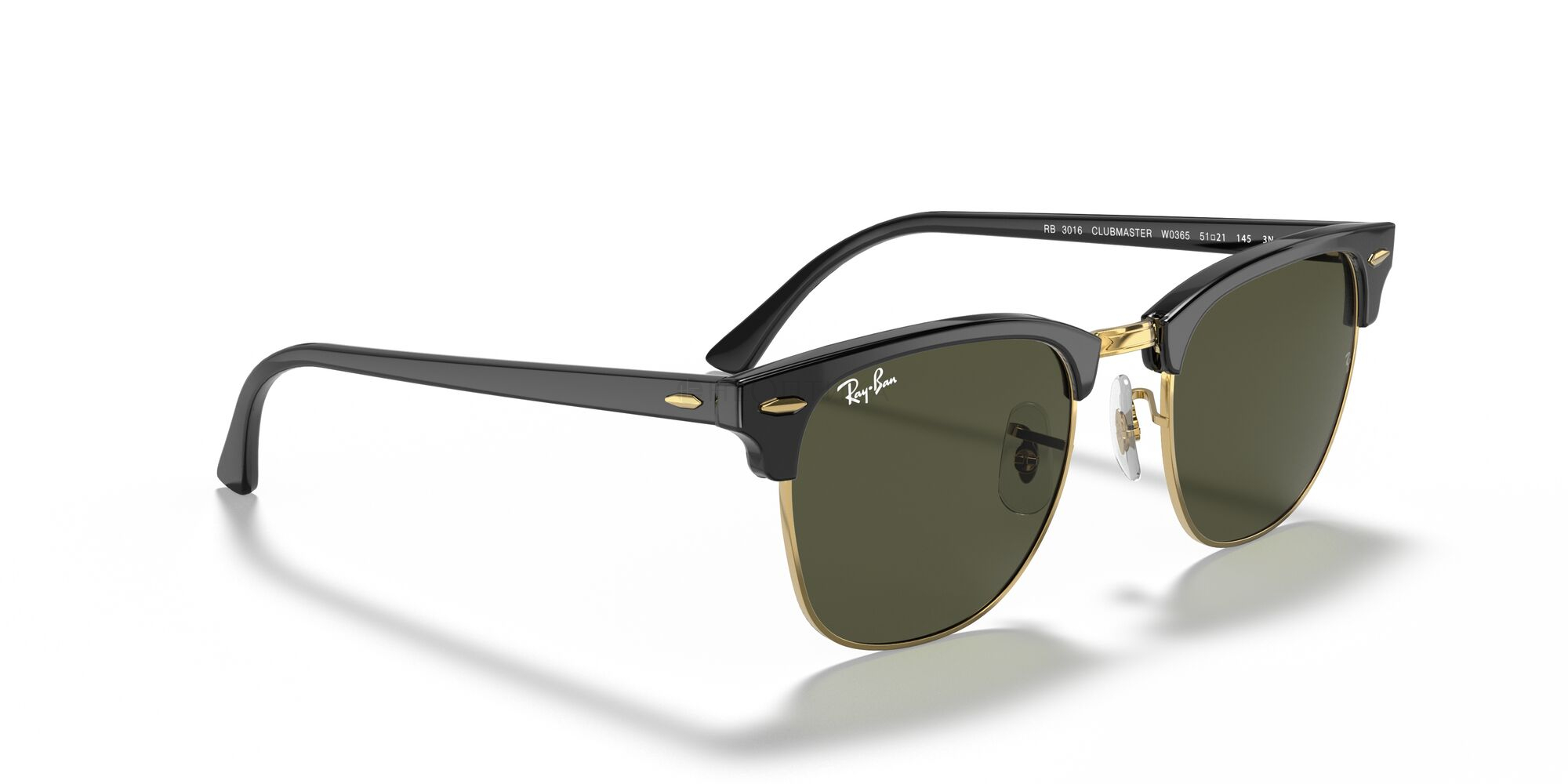 Солнцезащитные очки Ray-Ban Clubmaster 0RB3016 W0365 55