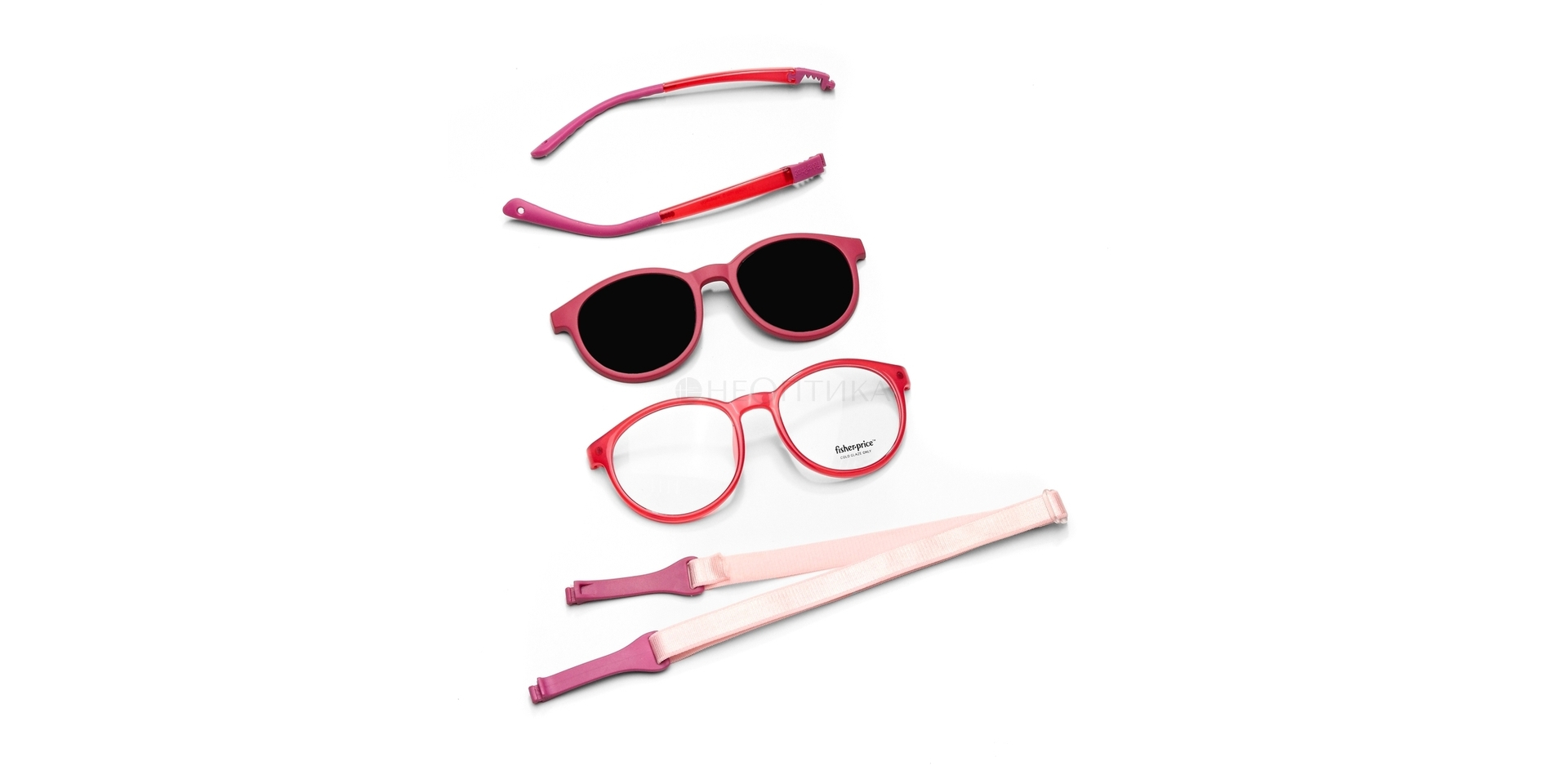 Оправа детская Fisher Price FPCL001 RED